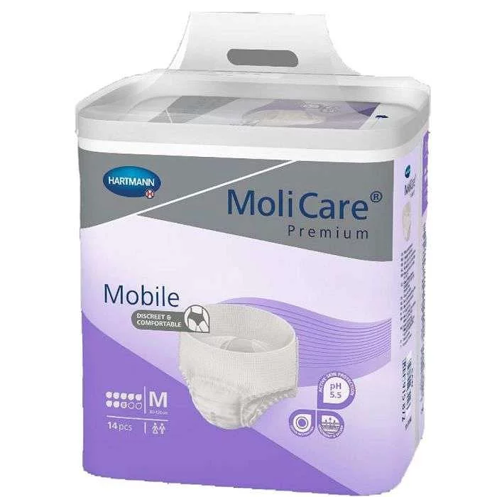 HARTMANN MOLICARE PREMIUM MOBILE 7 DROPS TAILLE M BOITE DE 14 REFERENCE 915872