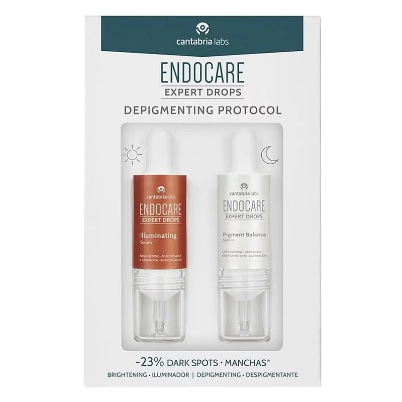 ENDOCARE EXPERT DROPS DEPIGMENTING PROTOCOL BOITE DE 2*10ML
