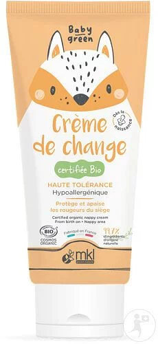Mkl Green Nature Baby Green Creme De Change Bio 75ml