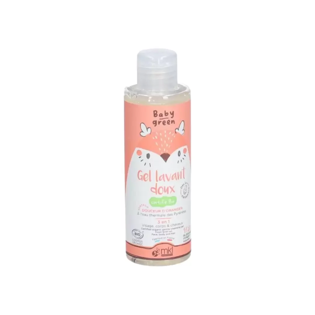 MKL GREEN NATURE BABY GREEN GEL LAVANT DOUX BIO 100ML