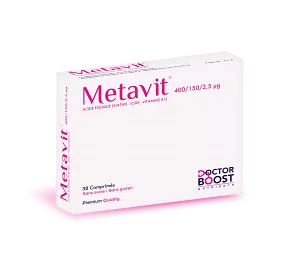 Metavit Acide Folique-iode-vit B12 Boite De 30 Comprimes