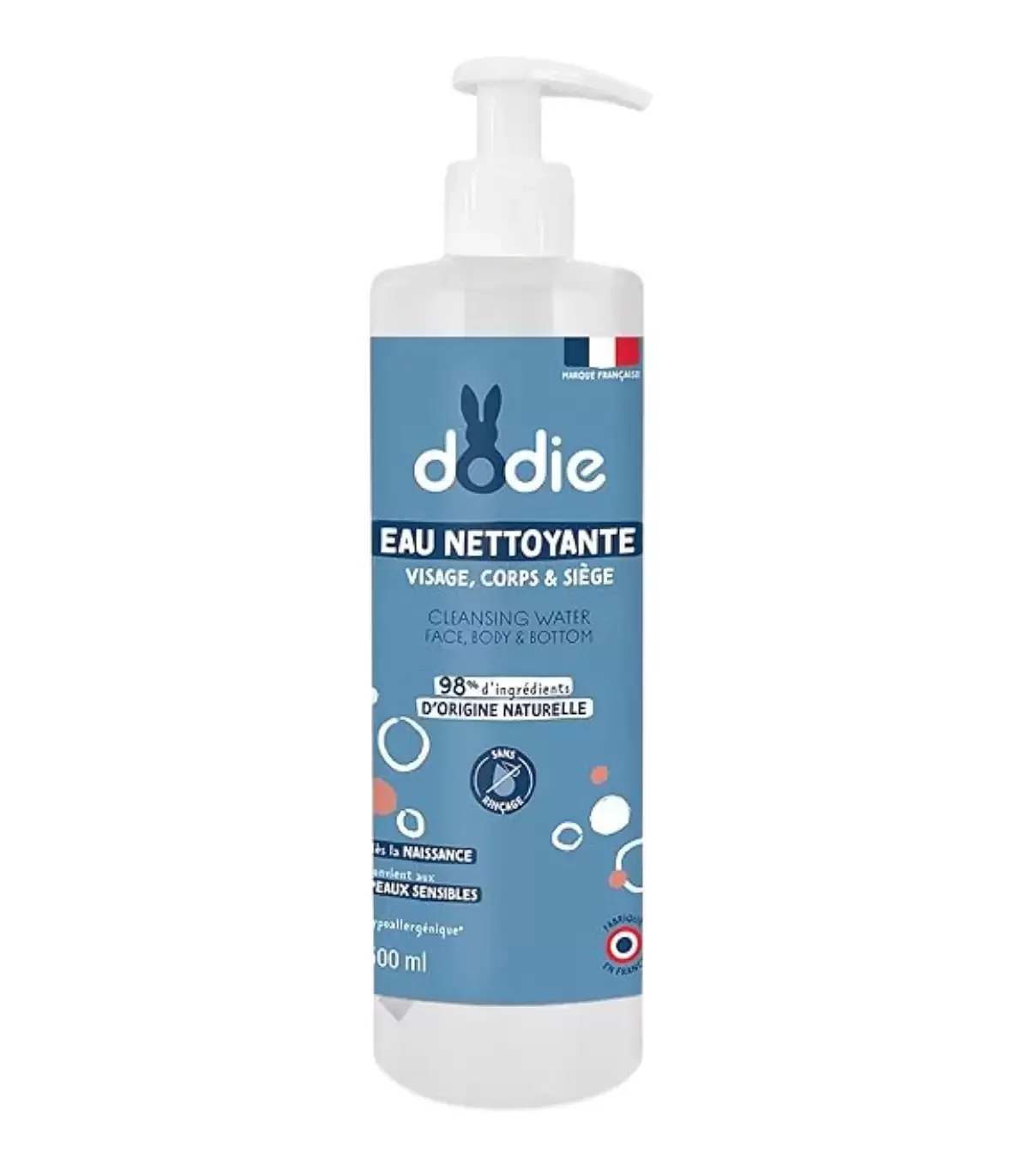 Dodie Eau Nettoyante 3en1 500ml