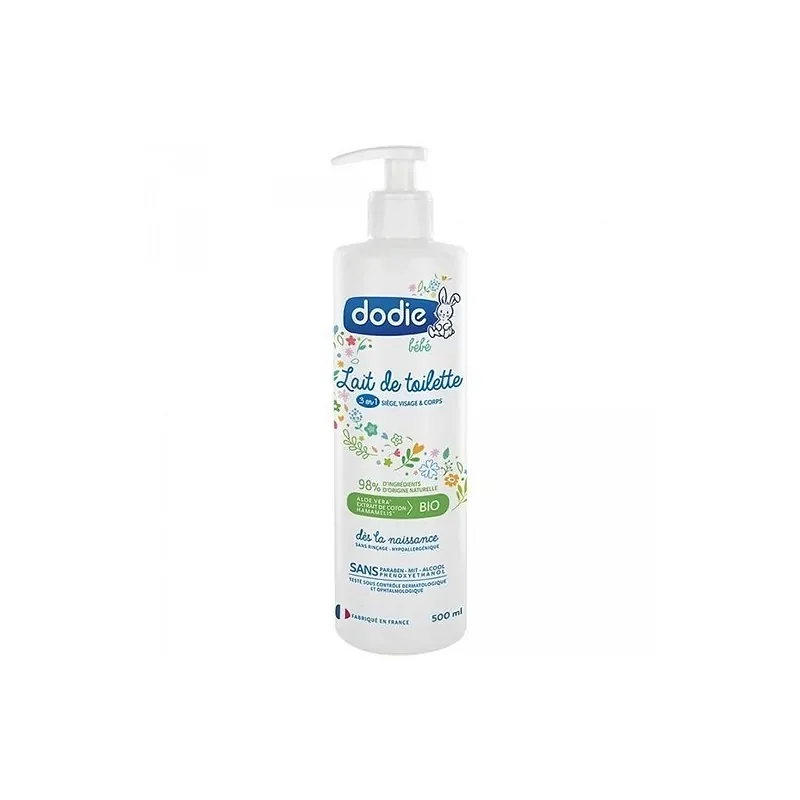 DODIE LAIT DE TOILETTE 3EN1 500ML
