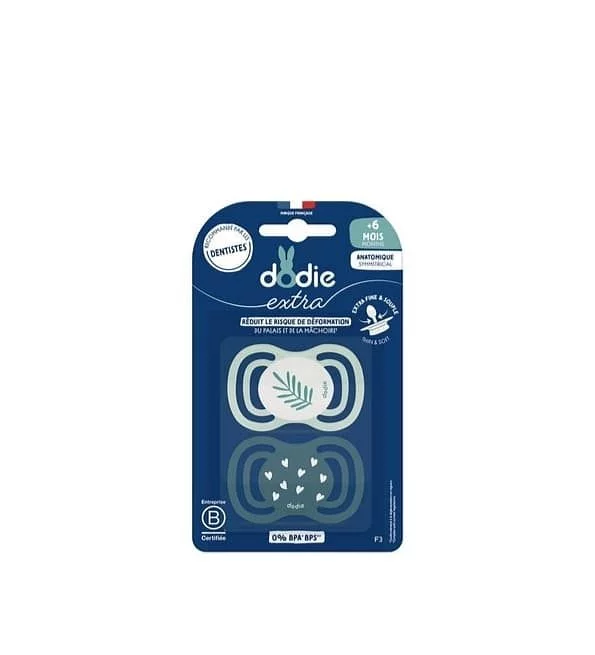 DODIE SUCETTE EXTRA FINE BLEU F3 +6MOIS
