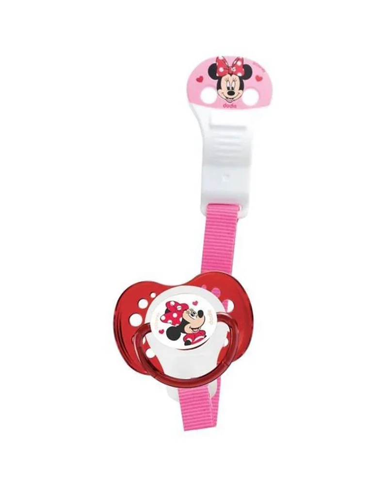 Dodie Attache Sucette Ruban Minnie Reference 6019927