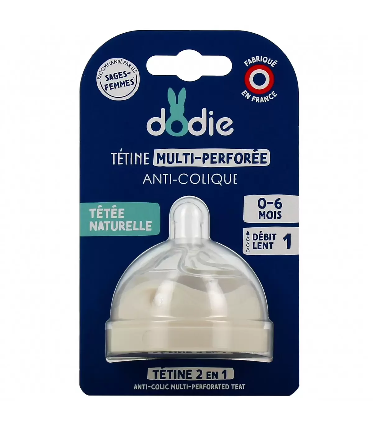 DODIE TETINE BIOMIMETISME D1 0+M REFERENCE 0453