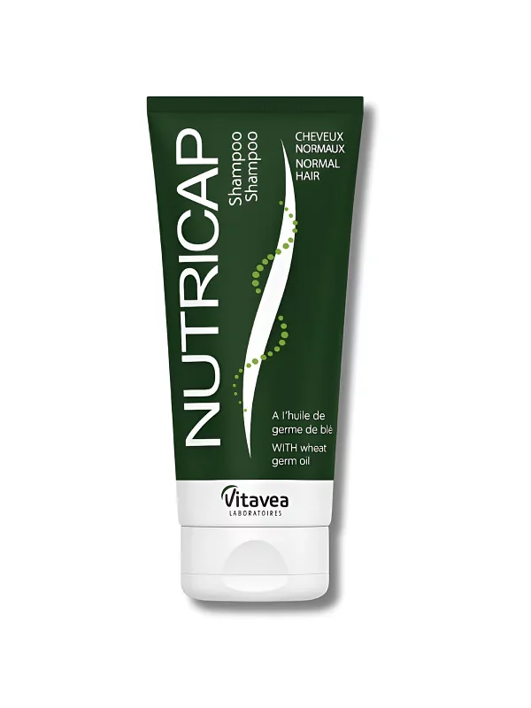 NUTRISANTE NUTRICAP SHAMPOOING VITALITE ET BEAUTE A L'HUILE DE GERME DE BLE 200ML