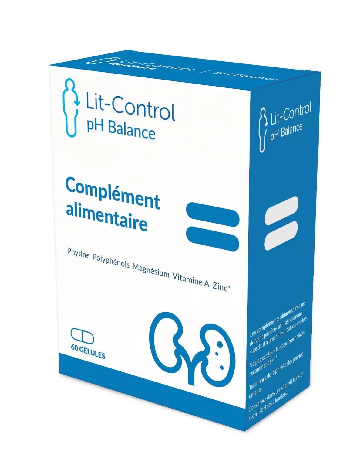 LIT-CONTROL PH BALANCE 697MG BOITE DE 30 GELULES