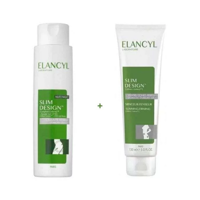 Elancyl Pack Slim Design Nuit 200ml + Slim Design Minceur Tenseur 150ml Offert