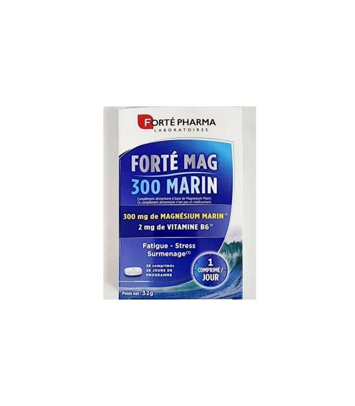 FORTE PHARMA FORTE MAG MAGNE MARIN 300 BOITE DE 28 COMPRIMES