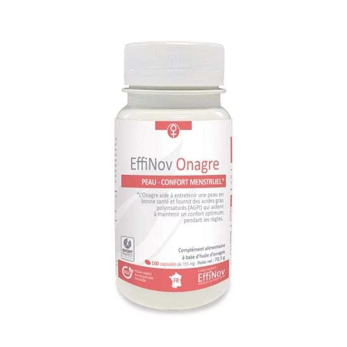 Effinov Onagre Peau Et Confort Menstruel Boite De 100 Capsules