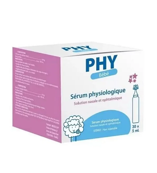 GILBERT PHY SERUM PHYSIOLOGIQUE 5ML BOITE DE 30
