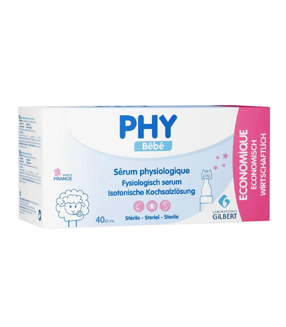 Gilbert Phy Serum Physiologique B40 5ml