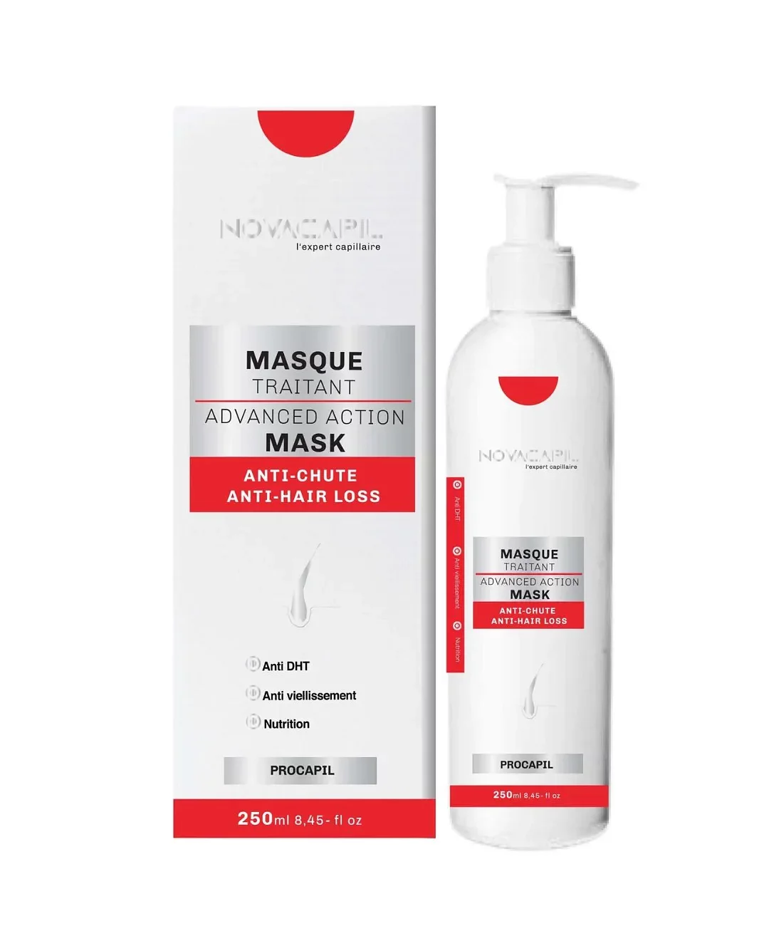 Novacapil Masque Traitant Anti-chute 250ml
