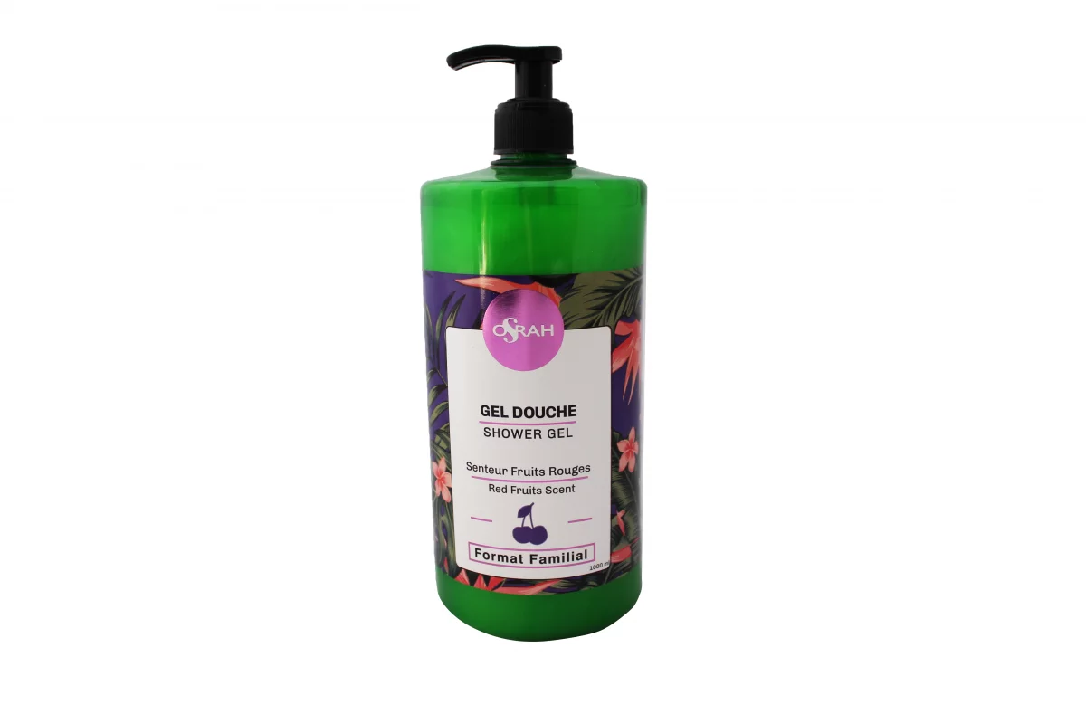 OSRAH GEL DOUCHE SENTEUR FRUITS ROUGES 1000ML