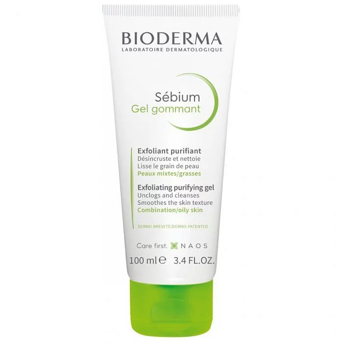 Bioderma Sebium Gel Gommant Exfoliant Purifiant 100ml