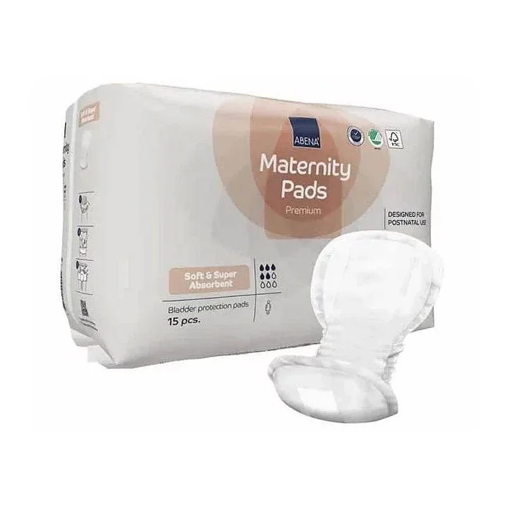 BAMBO NATURE ABENA SERVIETTE MATERNITE BOITE DE 14