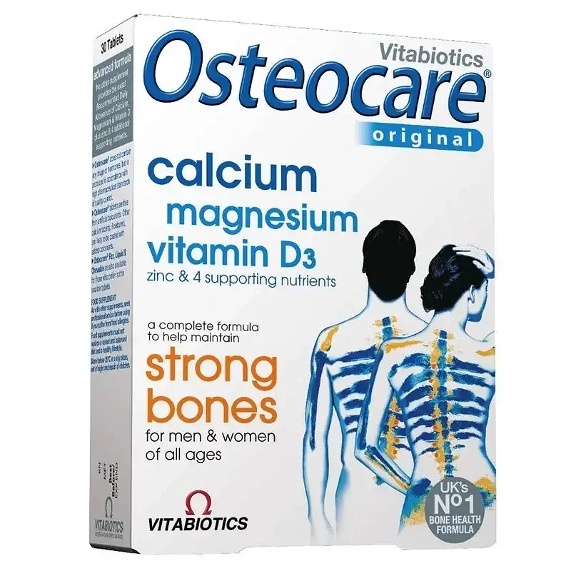 Osteocare Calcium Magnesium Viamin D3 Boite De 30 Reference Vit003