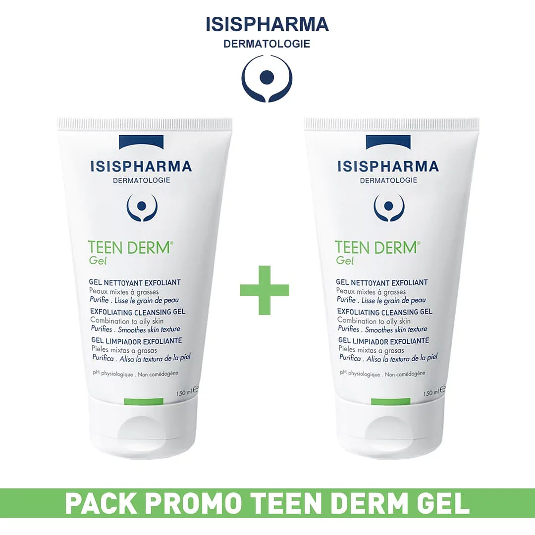 Isispharma Pack Promo Teen Derm Gel 150ml*2