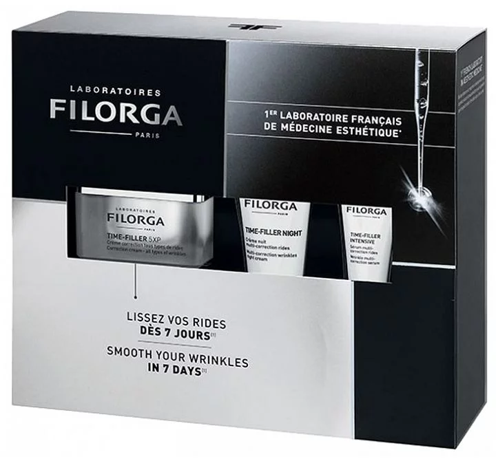 Filorga Coffret Time Filler 5xp Creme 50ml + Time Filler Night 15ml + Time Filler Intensive 7ml