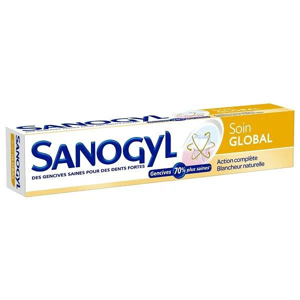 SANOGYL DENTIFRICE SOIN GLOBAL BLANCHEUR NATURELLE 75ML