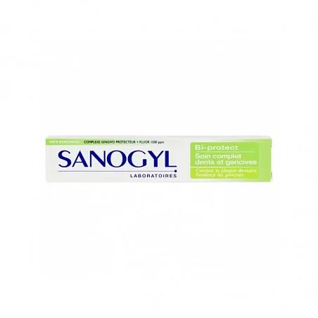 SANOGYL BI-PROTECT SOIN COMPLET DENTS ET GENCIVES 75ML 