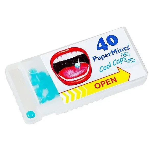 Papermints Coolcaps Sugar Free Boite De 40 Reference 012660