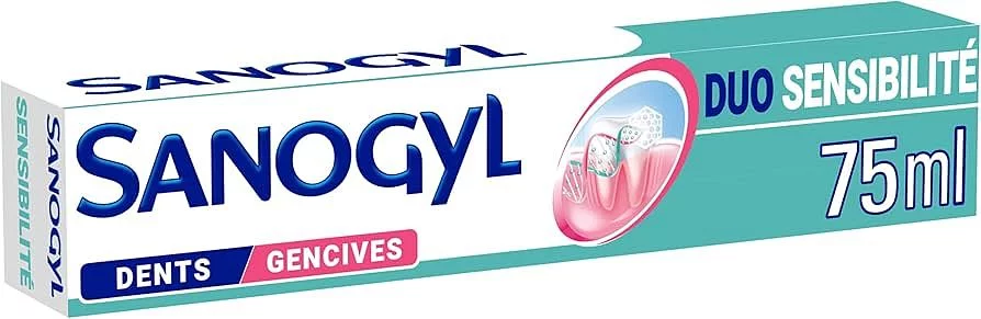 Sanogyl Dentifrice Soin Duo Sensible Dents Et Gencives