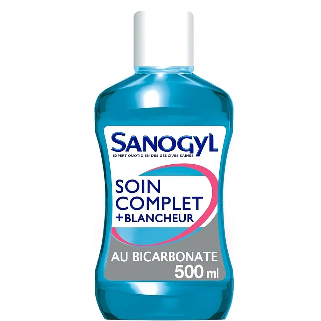 Sanogyl Bain De Bouche Soin Complet + Blancheur 500ml