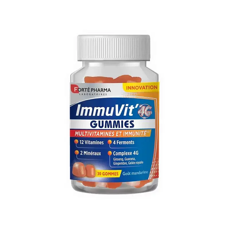 Forte Pharma Immuvit' Multivitamines Et Immunite Boite De 30 Gommes