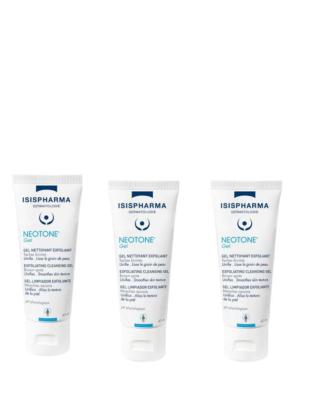 Isispharma Pack Depigmentant Protocole Neotone Gel 40ml + Neotone Radiance 30ml + Neotone Baume 30ml