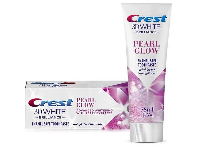 CREST 3D WHITE BRILLANCE PEARL GLOW 75ML