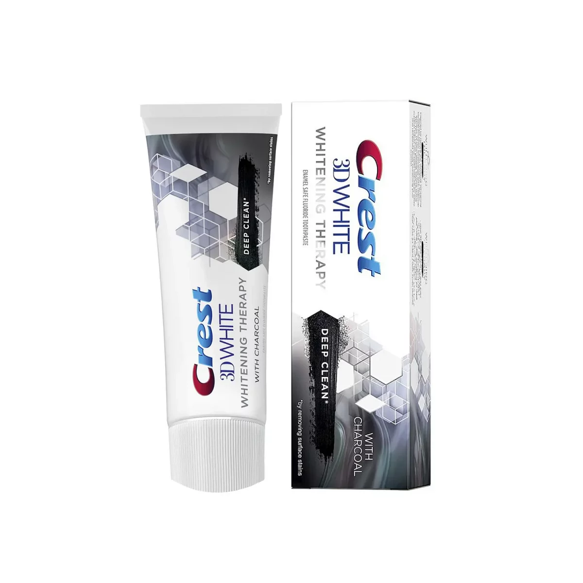 CREST DENTIFRICE 3D WHITENING THERAPY DEEP CLEAN CHARCOAL 75ML