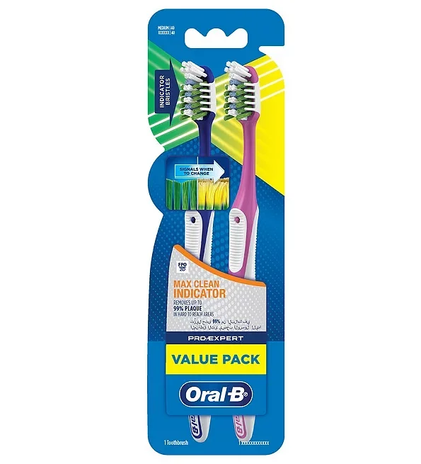 Oral-b Pack Pro-expert Maxi Clean Indicator 1 + 1 Soft