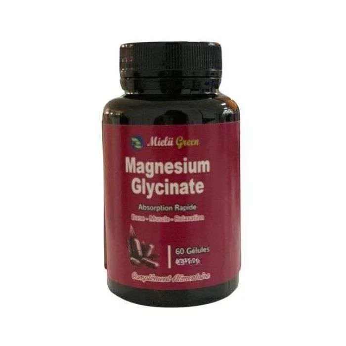 MIELII GREEN MAGNESIUM GLYCINATE 350MG BOITE DE 60 GELULES 