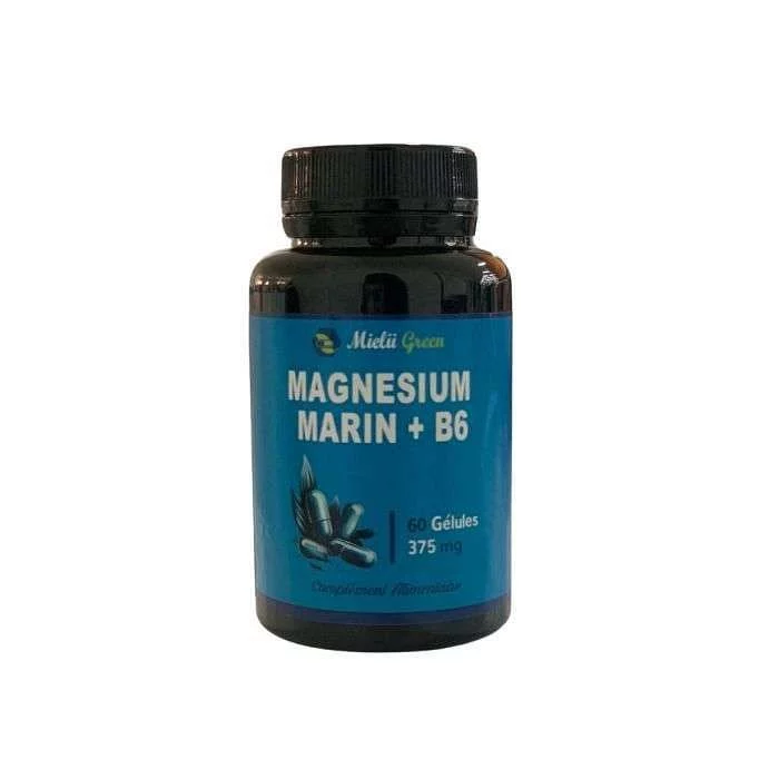 MIELII GREEN MAGNESIUM MARIN+B6 375MG BOITE DE 60