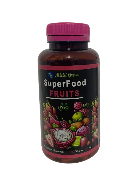 Mielii Green Superfood Fruits Boite De 100 Gelules