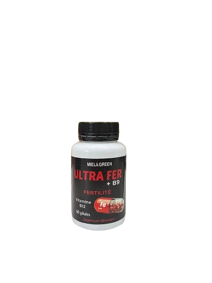Mielii Green Ultra Fer B6 B12 Fertilite Boite De 60 Gelules