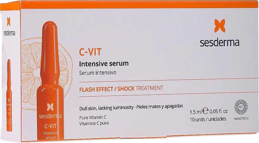 Sesderma C-vit Intensive Serum Boite De 10*1.5ml Ampoules