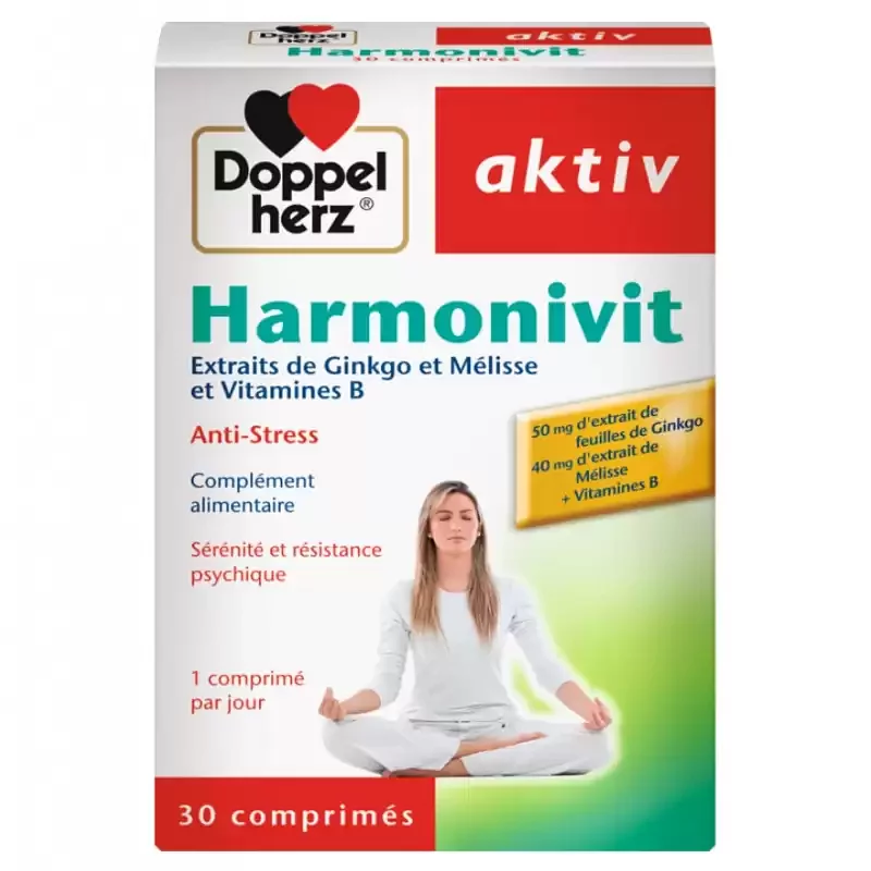 DOPPEL HERZ AKTIV HARMONIVIT BOITE DE 30