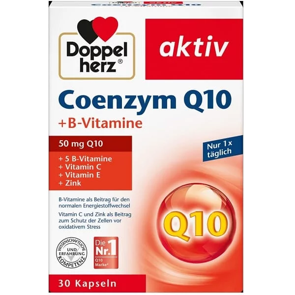 DOPPEL HERZ COENZYME Q10 BOITE DE 30 COMPRIMES