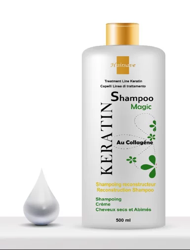 HAIRSAVE KERATIN +PLUS SHAMPOOING CHEVEUX SECS ET ABIMES 300ML
