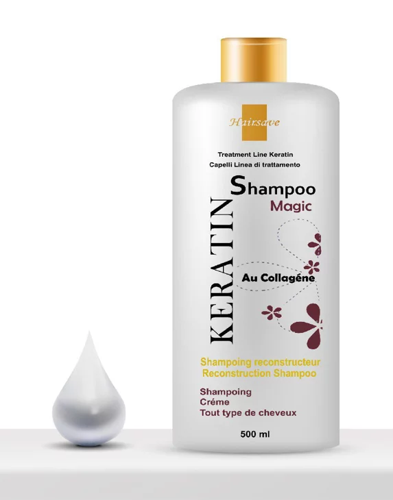 HAIRSAVE KERATIN +PLUS SHAMPOOING CHOCOLAT 300ML