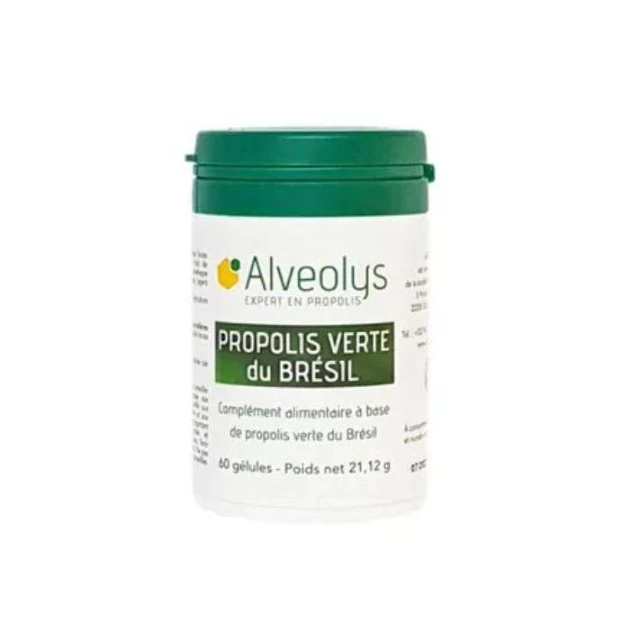 ALVEOLYS PROPOLIS VERTE DU BRESIL BOITE DE 60 GELULES