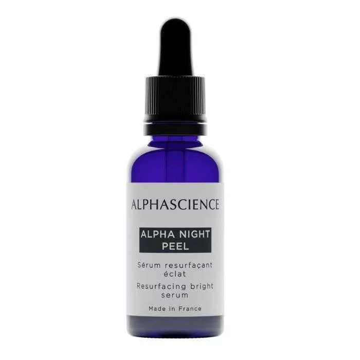 ALPHASCIENCE ALPHA NIGHT PEEL SERUM RESURFACANT ECLAT 30ML