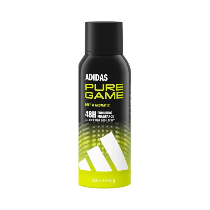 ADIDAS PURE GAME DEO BODY SPRAY 48H 150ML