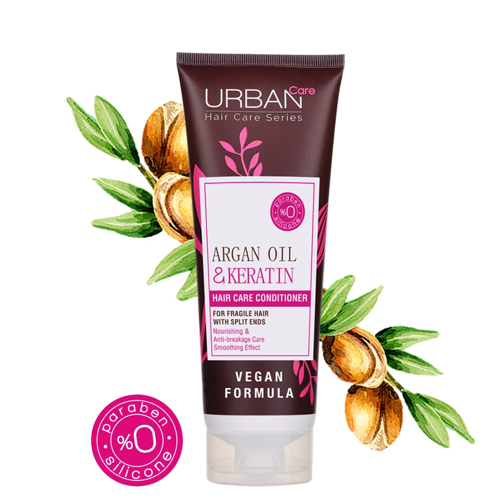 URBAN CARE APRES-SHAMPOOING NOURRISSANT ARGAN & KERATINE 250ML