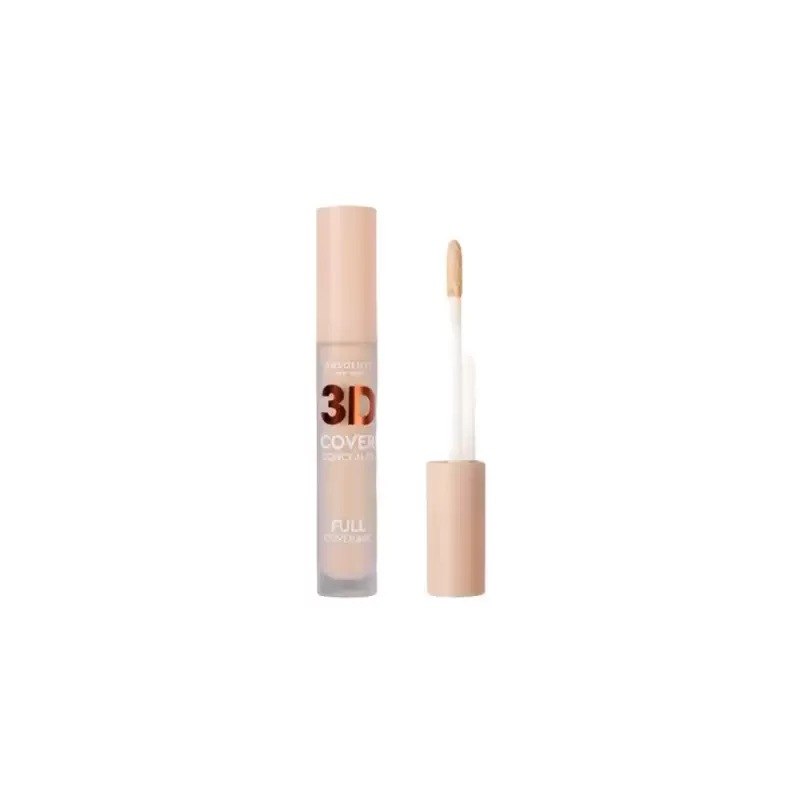 ABSOLUTE NEW YORK 3D COVER CONCEALER NEUTRAL BEIGE 5.5ML REFERENCE MFDC03