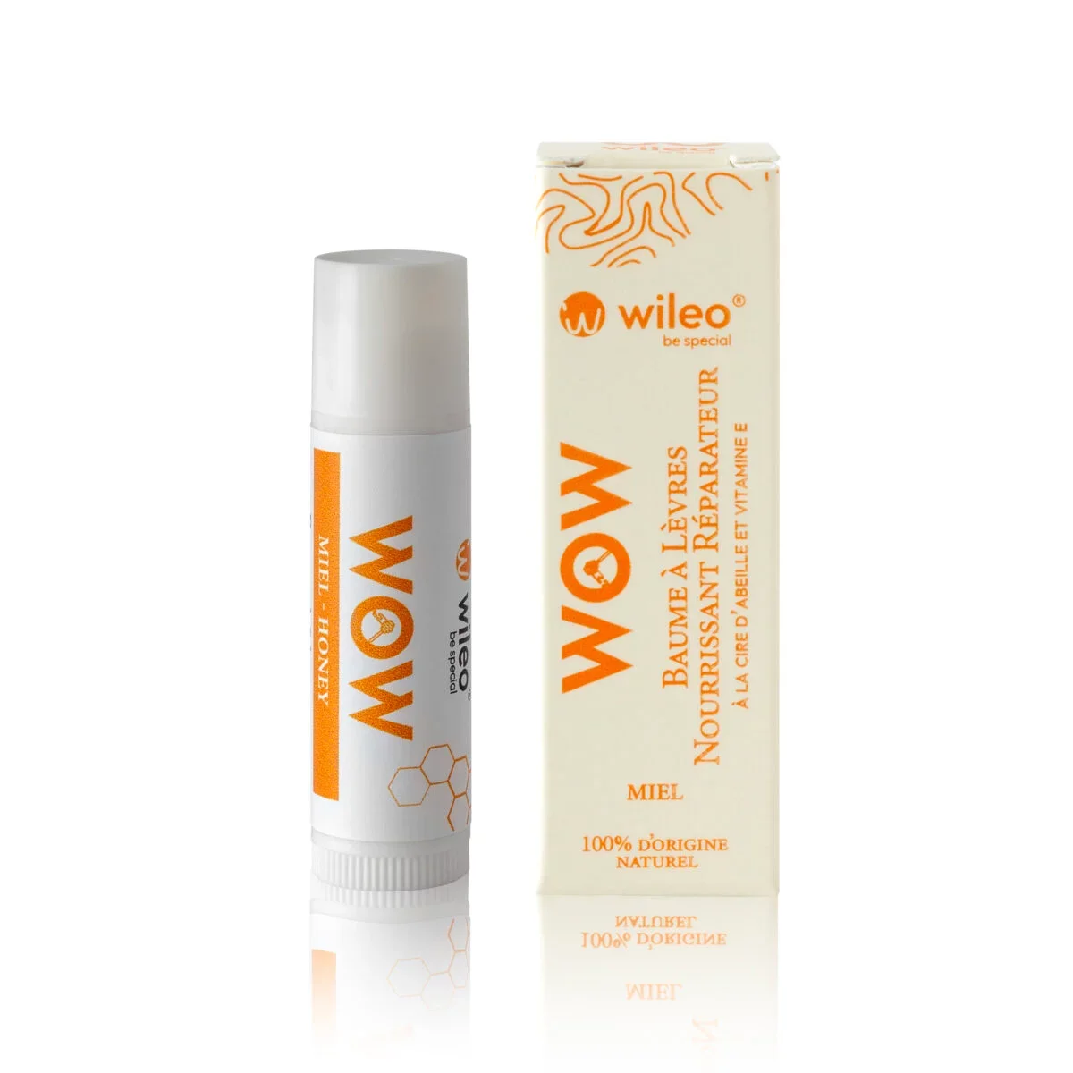 WILEO WOW BAUME A LEVRES NOURRISSANT REPARATEUR MIEL 5G