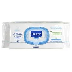 MUSTELA LINGETTES NETTOYANTES PEAU NORMALE A L'AVOCAT BOITE DE 70 - vue 2
